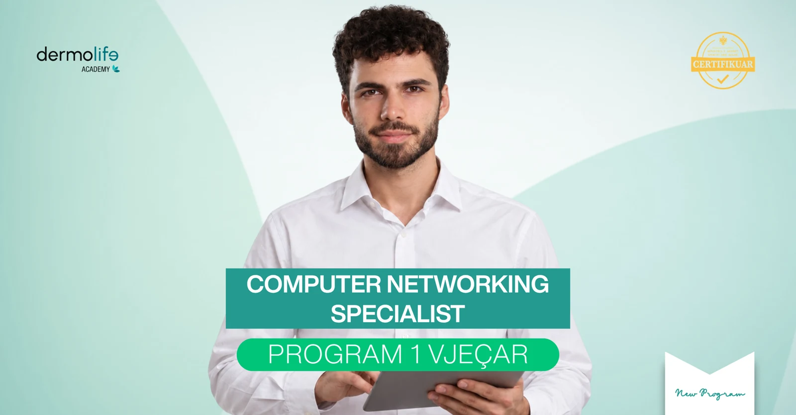 1-Year Computer Networking Specialist Program at Dermolife Academy