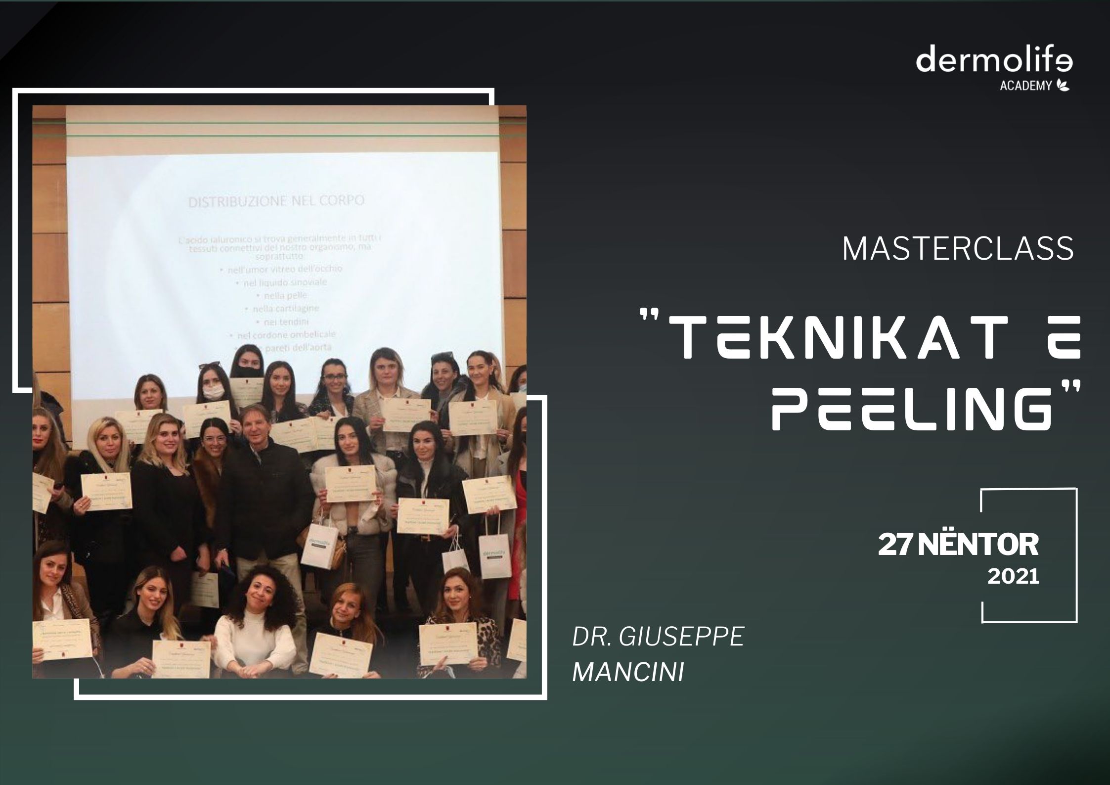 Dermolife Academy masterclass gallery photo